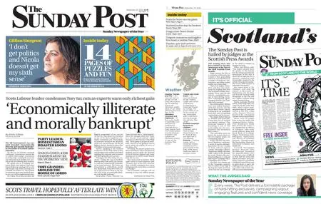 The Sunday Post Scottish Edition – September 25, 2022