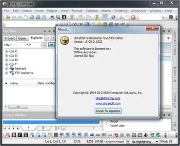 IDM UltraEdit 19.00.0.1022 Portable