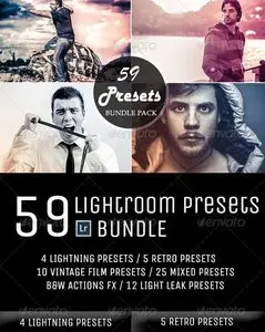 GraphicRiver 59 Lightroom Presets Bundle