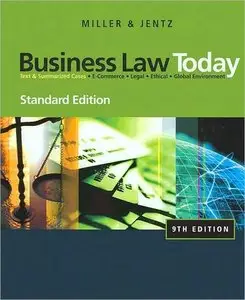 Business Law Today (9th Standard Edition) (repost)