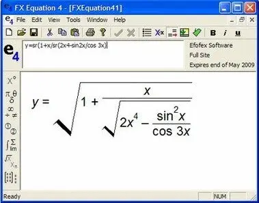 Efofex FX Equation 4.004.9