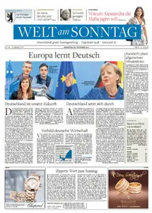 Die Welt am Sonntag 30 Oktober 2011