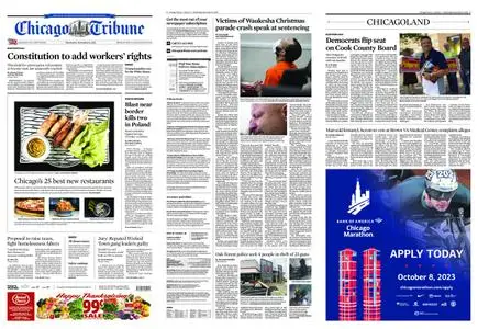 Chicago Tribune – November 16, 2022