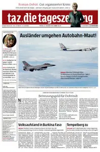 Tageszeitung TAZ vom 31 Oktober 2014