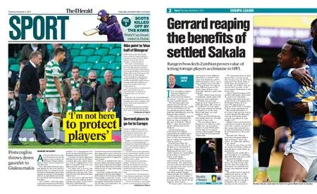 The Herald Sport (Scotland) – November 04, 2021