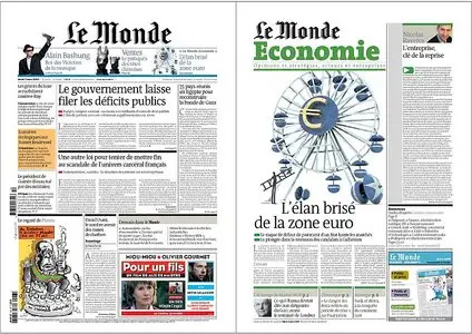 Le Monde 3 mars 2009 + Supplément Economie