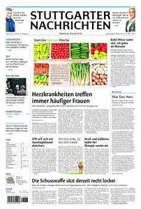 Stuttgarter Nachrichten Blick vom Fernsehturm - 18. Januar 2018