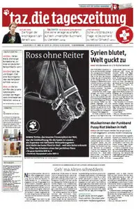 Tageszeitung TAZ vom 21 Juli 2012