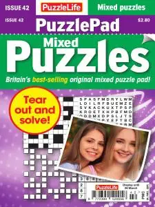 PuzzleLife PuzzlePad Puzzles - Issue 42 - February 2020