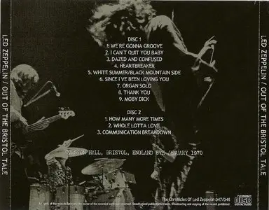 Led Zeppelin - Out Of The Bristol Tale (2CD) (2009) {The Chronicles Of Led Zeppelin} **[RE-UP]**