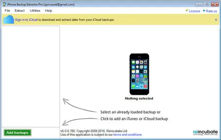 iPhone Backup Extractor Pro 6.0.6.780