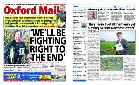 Oxford Mail – December 29, 2017