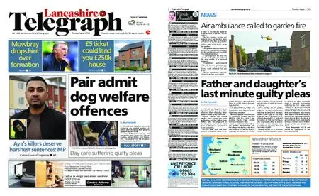 Lancashire Telegraph (Blackburn, Darwen, Hyndburn, Ribble Valley) – August 05, 2021