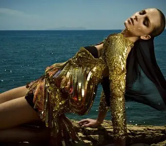 Rosanna Georgiou by Thanassis Krikis for Vogue Hellas July 2012