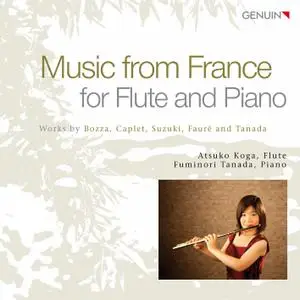Atsuko Koga & Fuminori Tanada - Music from France for Flute & Piano (2022) [Official Digital Download 24/96]