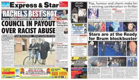 Express and Star Sandwell Edition – March 21, 2018