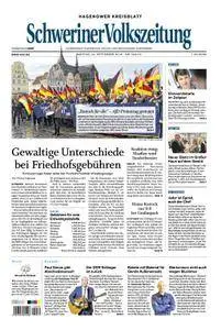 Schweriner Volkszeitung Hagenower Kreisblatt - 24. September 2018