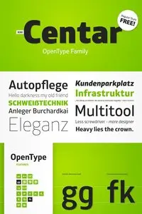 XXII Centar Font Family