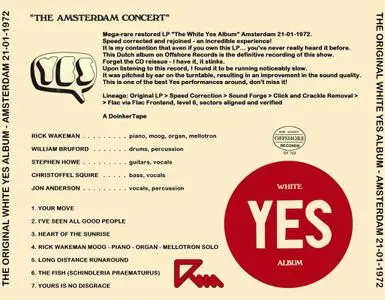 Yes - White Yes Album (1972)