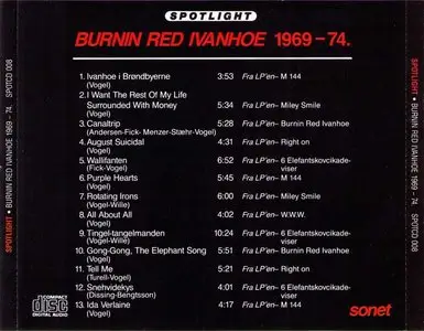 Burnin Red Ivanhoe - Best Of 1969-74 (1990)