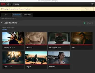 Red Giant Magic Bullet Suite 14.0.4 macOS