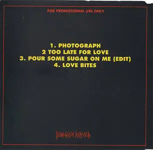 Def Leppard - Promo 1992 [Bludgeon Riffola DEFCD 1992] {1992}