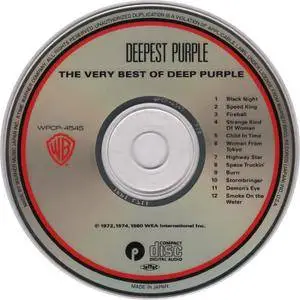 Deep Purple - Deepest Purple: The Very Best Of Deep Purple (1980) [Warner-Pioneer WPCP-4545, Japan]