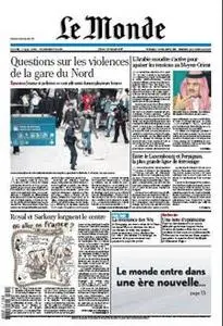 Le Monde du 29 03 2007