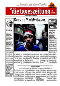 Tageszeitung TAZ vom 31 Januar 2011