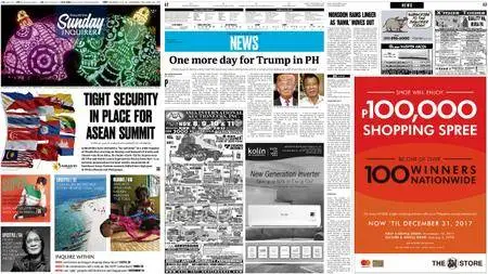 Philippine Daily Inquirer – November 05, 2017