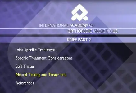 Diagnosis-specific orthopedic management of the knee