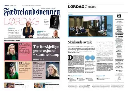 Fædrelandsvennen – 07. mars 2020
