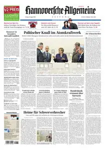 Hannoversche Allgemeine Zeitung (incl. Spielzeit 9) - 27.08.2010