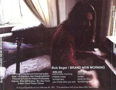 Bob Seger - Brand New Morning (1971)