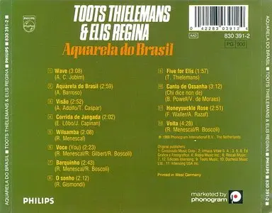 Toots Thielemans & Elis Regina - Aquarela Do Brasil (1969) {Phillips} [Repost]