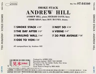 Andrew Hill - Smoke Stack (1963) {Blue Note Japan TOCJ-4160 rel 1994}