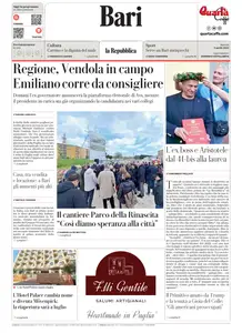 la Repubblica Bari - 8 Aprile 2025