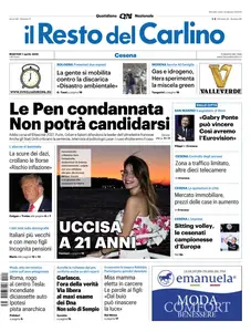 Il Resto del Carlino Cesena - 1 Aprile 2025
