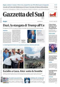 Gazzetta del Sud Reggio Calabria - 13 Luglio 2025
