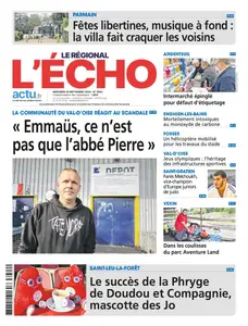 L'Echo Le Régional - 18 Septembre 2024