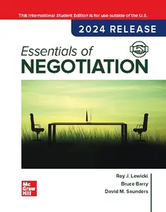 Essentials of Negotiation: 2024 Release