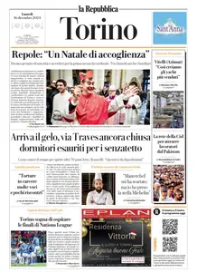 la Repubblica Torino - 16 Dicembre 2024