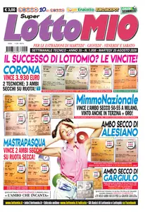 Lottomio del Giovedì - 25 Agosto 2026