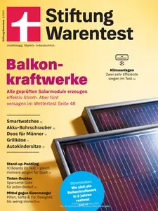 Stiftung Warentest Test Magazin - Juni 2025