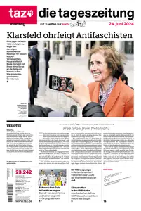 taz die tageszeitung  - 24 Juni 2024