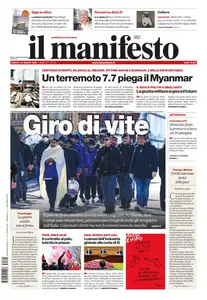 il Manifesto - 29 Marzo 2025