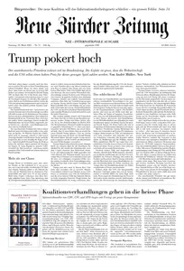 Neue Zürcher Zeitung International - 29 März 2025
