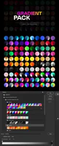 Gradients Pack for Photoshop [GRD PSD]