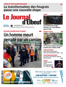 Le Journal d'Elbeuf - 2 Octobre 2025