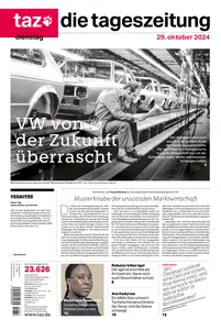 taz die tageszeitung  - 29 Oktober 2024